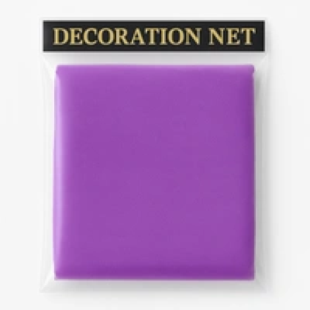Purple Decoration Net