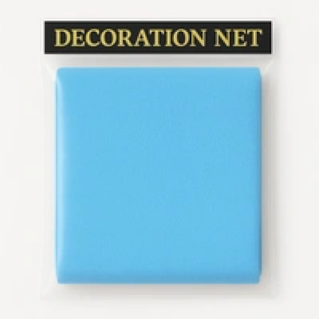 Sky Blue Decoration Net